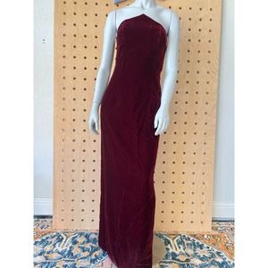 Vintage velvet gown